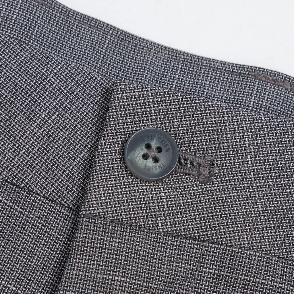 Quần short  âu nam INSIDEMEN Reguar fit co giãn ít nhăn bền màu ISO008S3