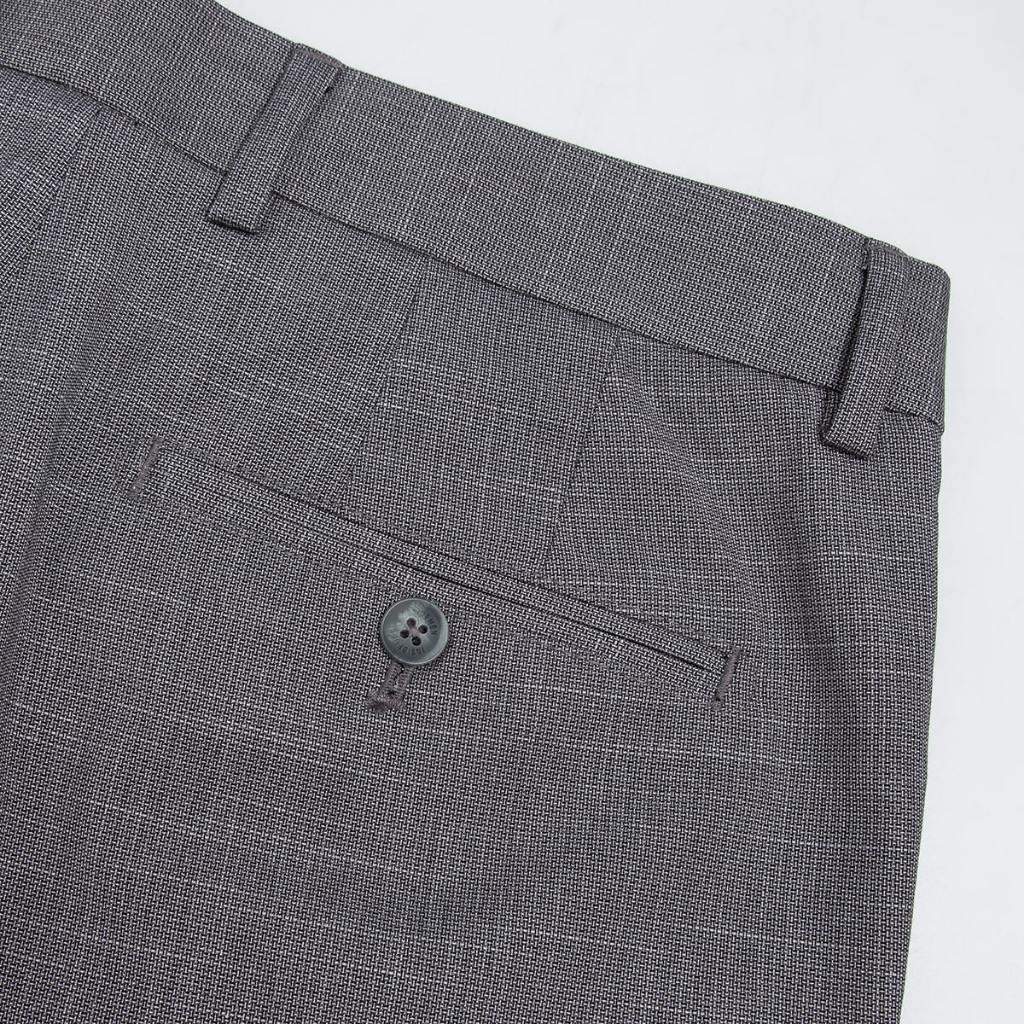 Quần short  âu nam INSIDEMEN Reguar fit co giãn ít nhăn bền màu ISO008S3