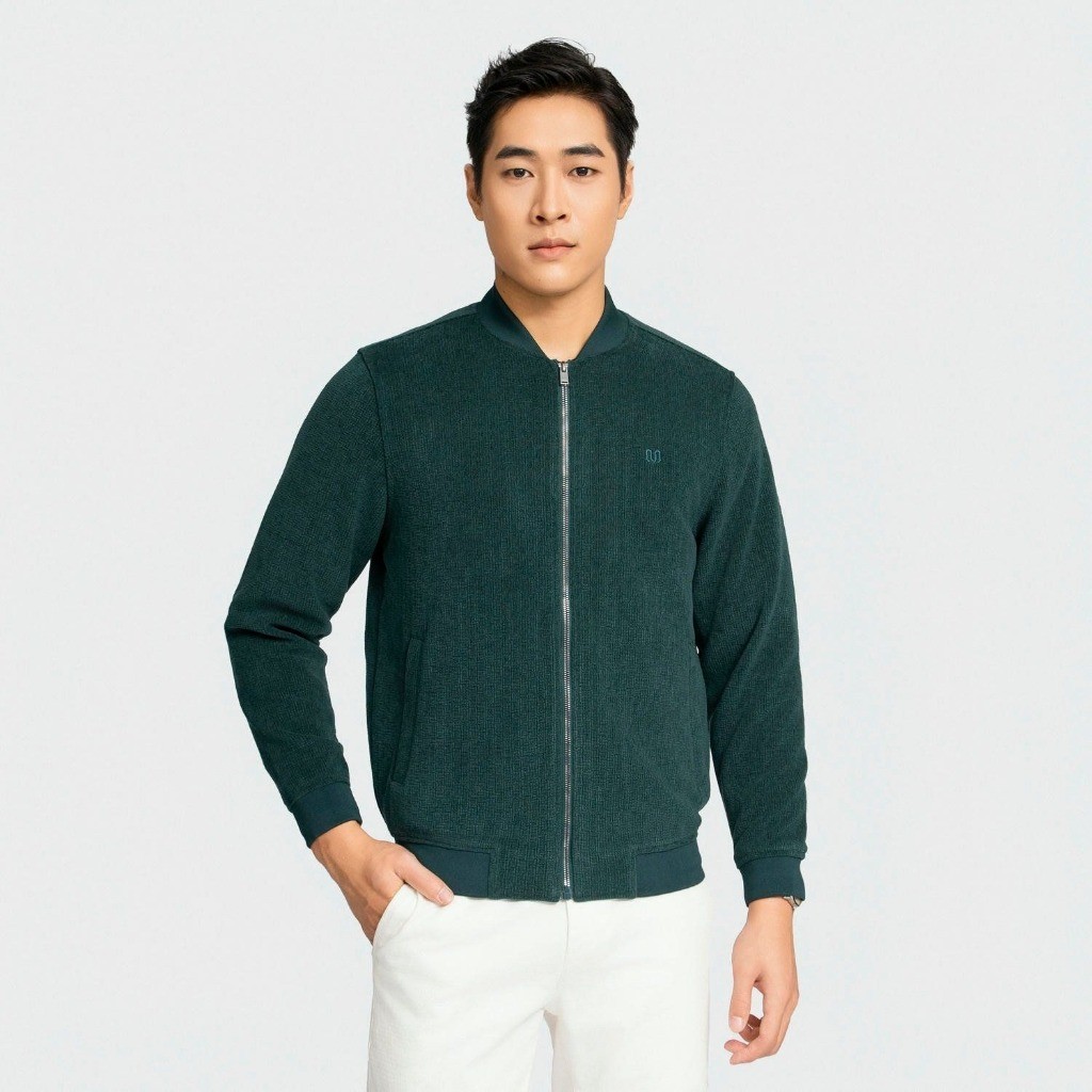 Áo Khoác Nhung Hai Lớp giữ ấm Nam INSIDEMEN Lịch Sự Sang Trọng nhiều màu sắcIJK051BZ