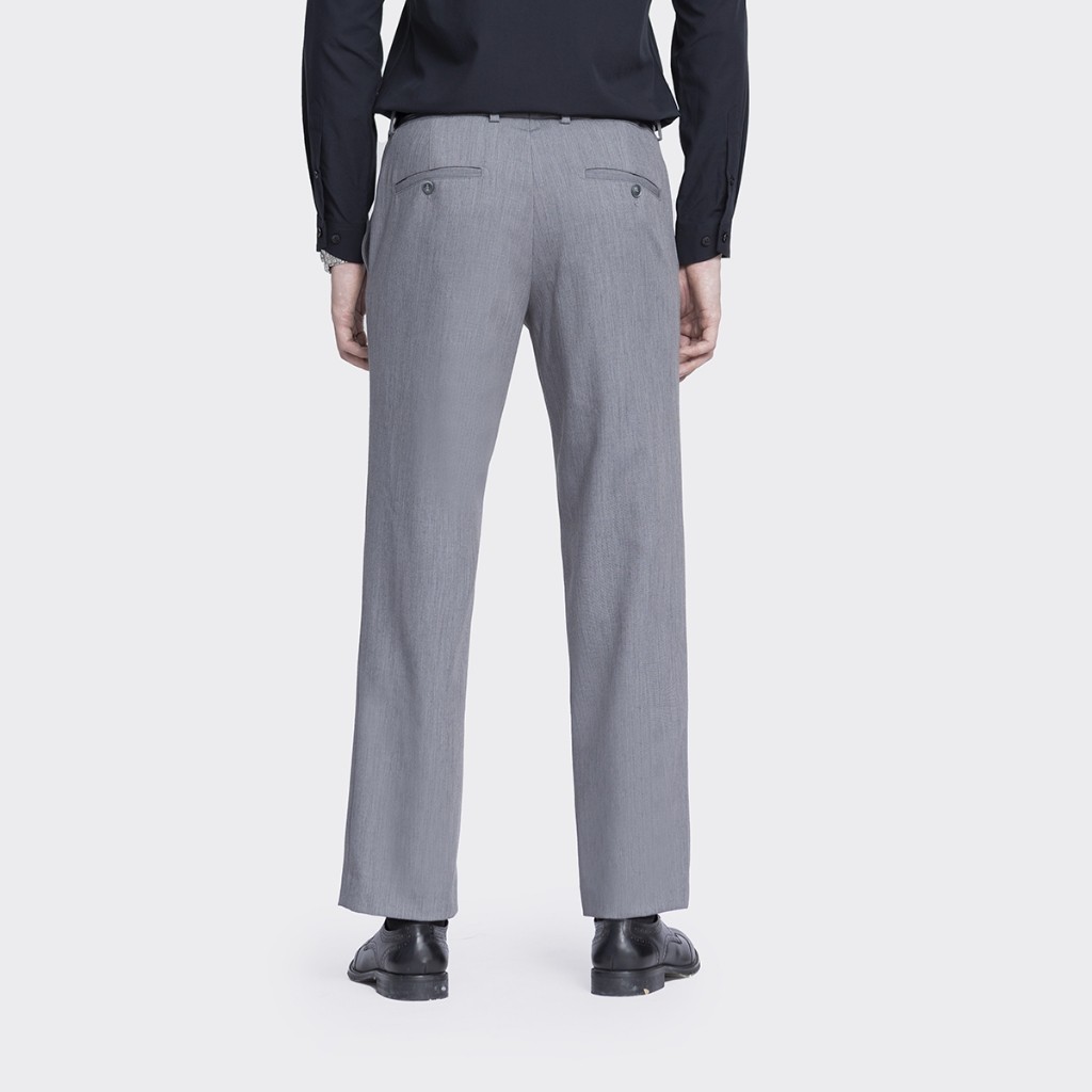 Quần âu nam Insidemen dáng suông regular fit, quần suông nam ống tây chất liệu thoáng mát, bền màu ITR05203