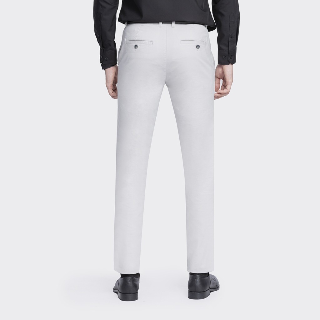 Quần Dài Kaki Nam INSIDEMEN dáng basic form slim fit tôn dáng vải trơn mềm mại co giãn tốt trẻ trung IKK00603