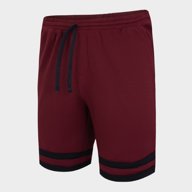 Quần Short Nam INSIDEMEN Thun Kẻ Sọc Thoáng Mát Thể Thao ISO036S3