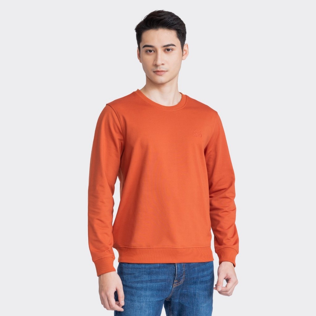 Áo Nỉ Nam Sweater INSIDEMEN Basic Chất Nỉ Dày Dặn Co Dãn Kiểu Dáng Trẻ Trung Thời Trang ISW001W3