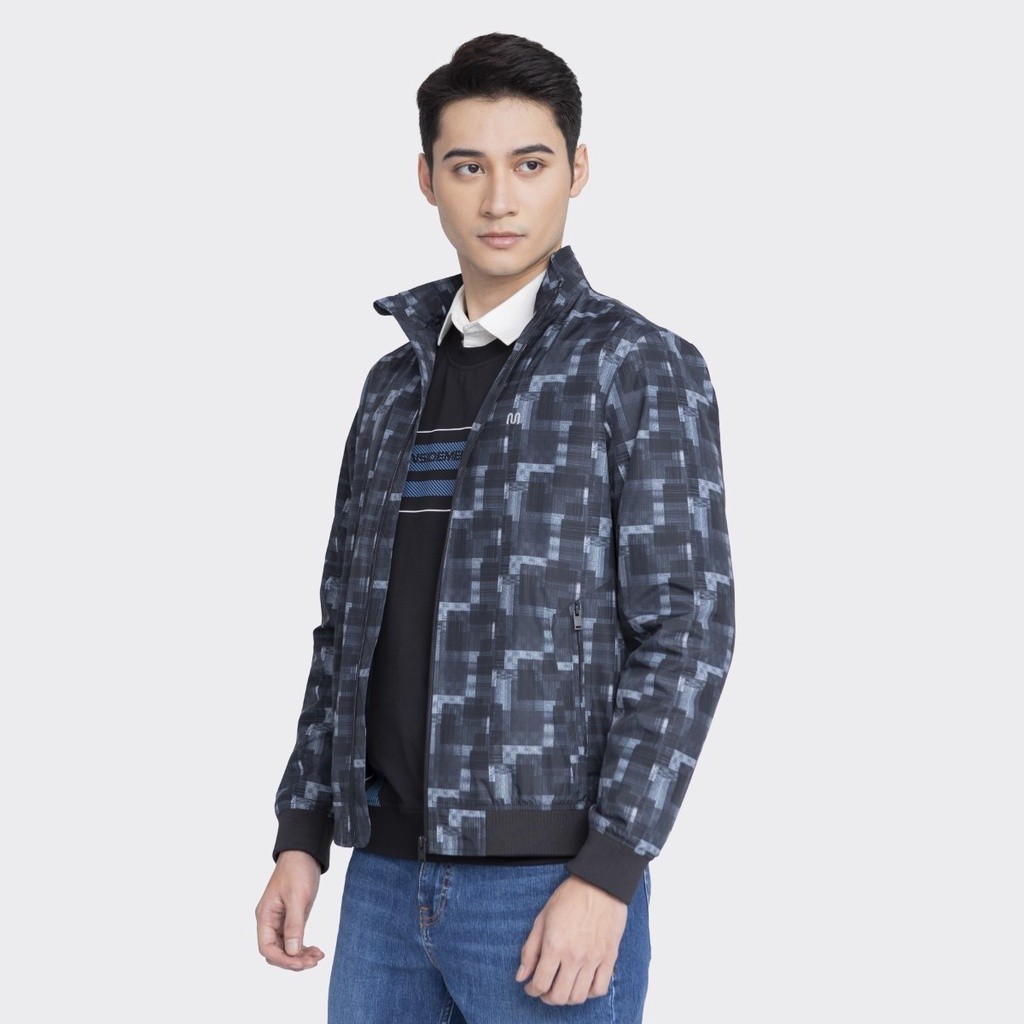 Áo Khoác Gió Nam Insidemen IJK017W3 Cổ Trụ Chống Nước Giữ Nhiệt Siêu Nhẹ
