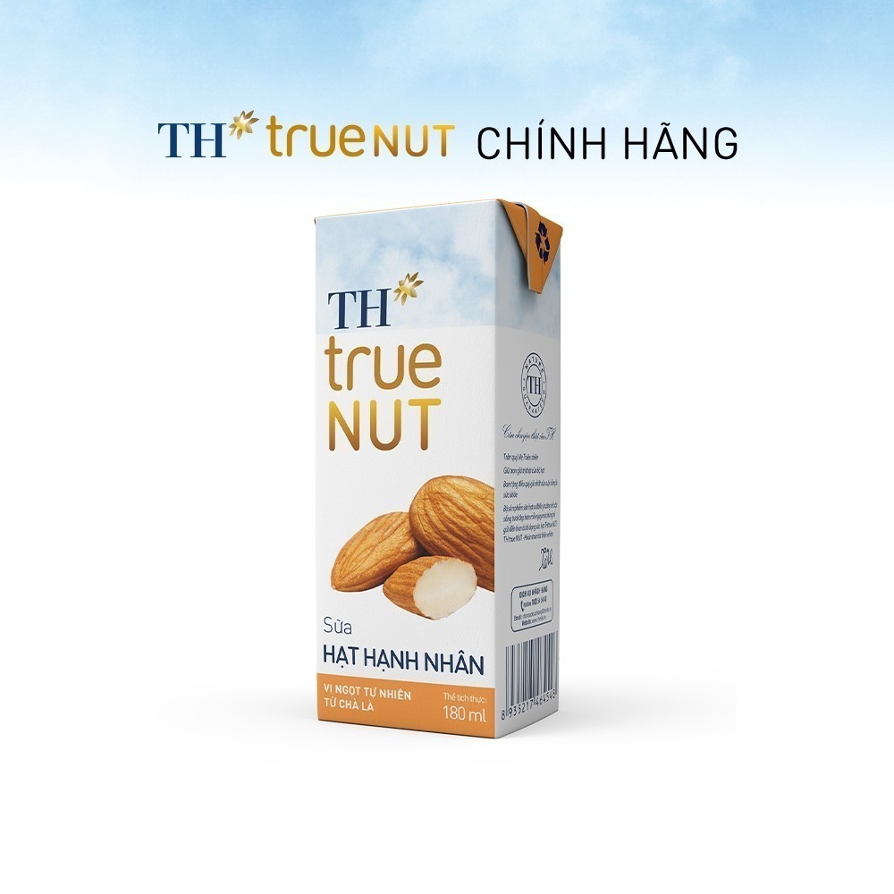 [LIVESTREAM] Thùng 48 hộp sữa hạt hạnh nhân TH True Nut 180ml (180ml x 48)
