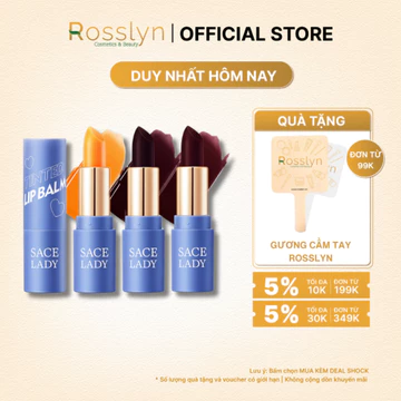 Son Môi SACE LADY Tinted Lip Balm 3,5g Dưỡng ẩm Thay đổi Nhiệt độ Son Môi Siêu Dính Dạng Sáp