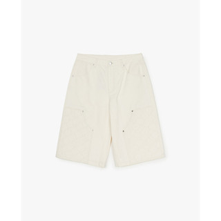 MLB - Quần short jeans nam Diagram Monogram Embossed_3LDPM0253-50CRD