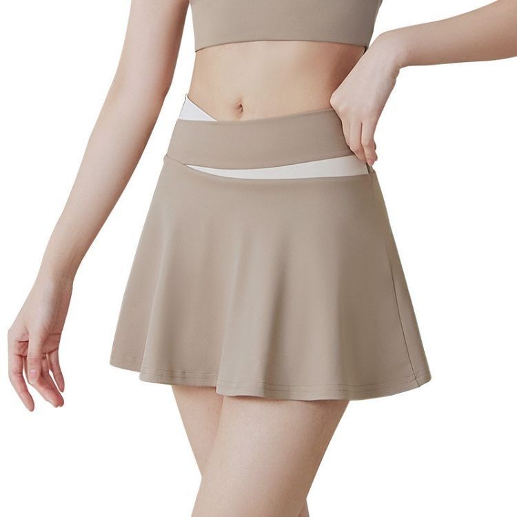 Ảnh Đồ tập gym nữ thể thao dạng váy chữ A yoga erobic cao cấp quần áo gym nữ Quảng Châu croptop MD035&MQ005 T2T3 Pickleball 4
