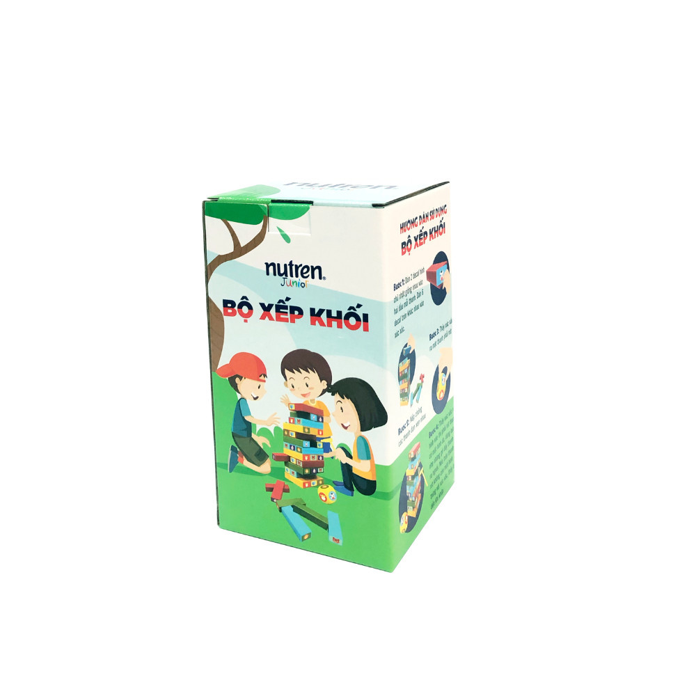 [Quà tặng không bán] Bộ đồ chơi xếp khối