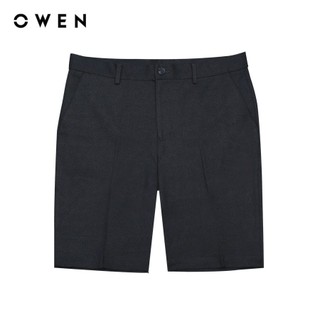 OWEN - Quần short Slim Fit SW231924 màu Ghi chất liệu TR Spandex