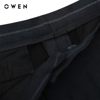 OWEN - Quần short Slim Fit SW231924 màu Ghi chất liệu TR Spandex