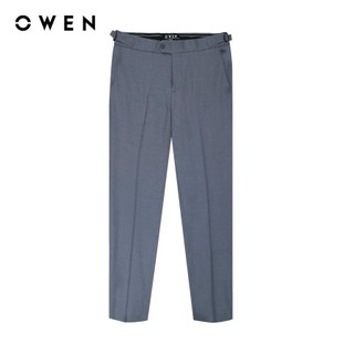 OWEN - Quần tây Tape Fit QT231754 màu Ghi chất liệu Nano