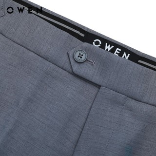 OWEN - Quần tây Tape Fit QT231754 màu Ghi chất liệu Nano
