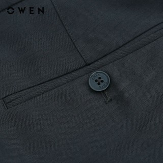 OWEN - Quần tây Slim Fit Tăng đơ QST231753 màu Ghi chất liệu Nano
