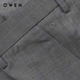 OWEN - Quần tây Trendy QD231256 màu Ghi chất liệu Polyester Rayon Spandex