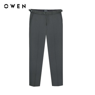 OWEN - Quần tây Tape Fit QT231758 màu Ghi chất liệu Nano