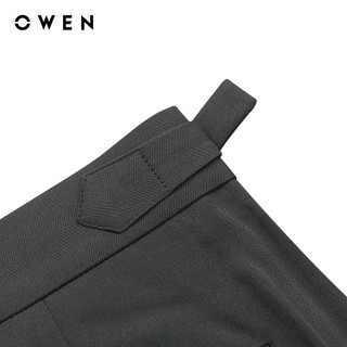 OWEN - Quần tây Tape Fit QT231758 màu Ghi chất liệu Nano