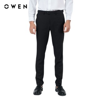 OWEN - Quần tây Regular Fit QR231510R1 màu Đen