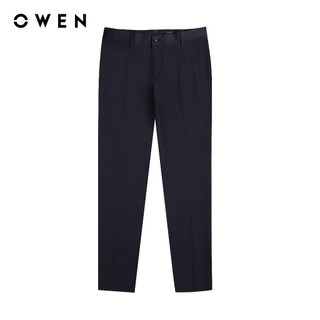 OWEN - Quần tây S-Form QG242423 màu Xanh tím than chất liệu Polyester