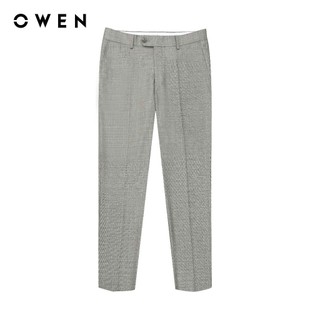 OWEN - Quần tây Slim Fit QS231721 màu Be chất liệu Rayon - Polyester - Spandex