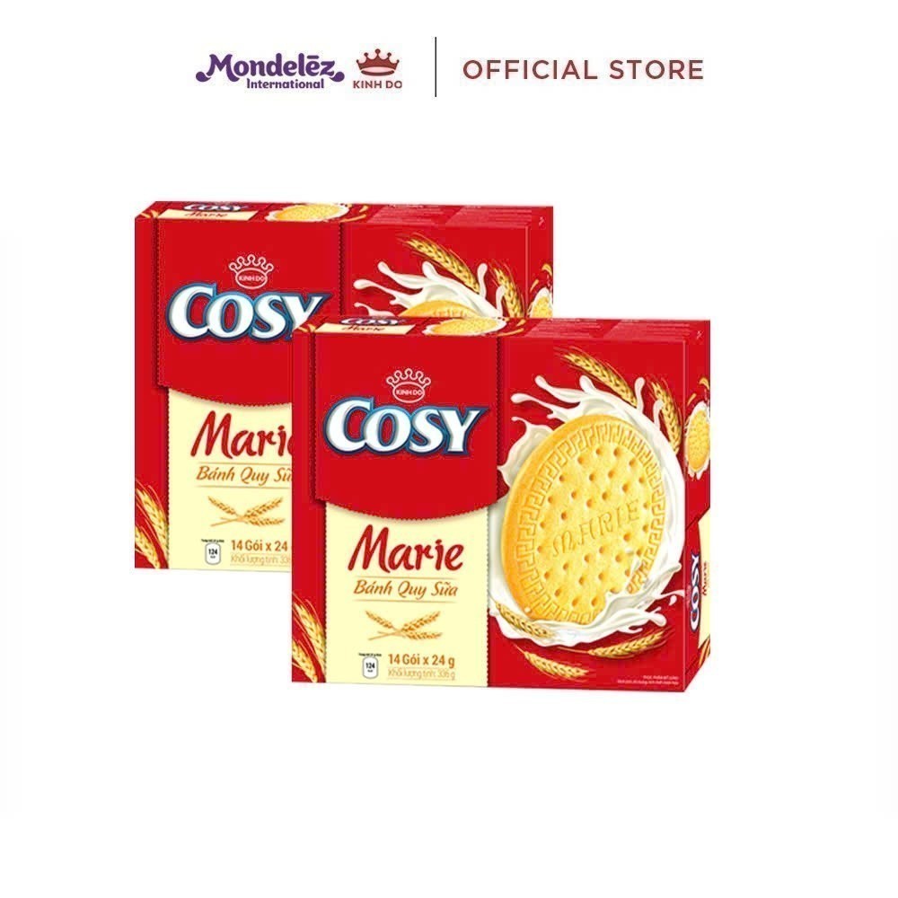 Ảnh Bánh Quy Sữa Cosy Marie, Combo 2 Hộp x 336G 1