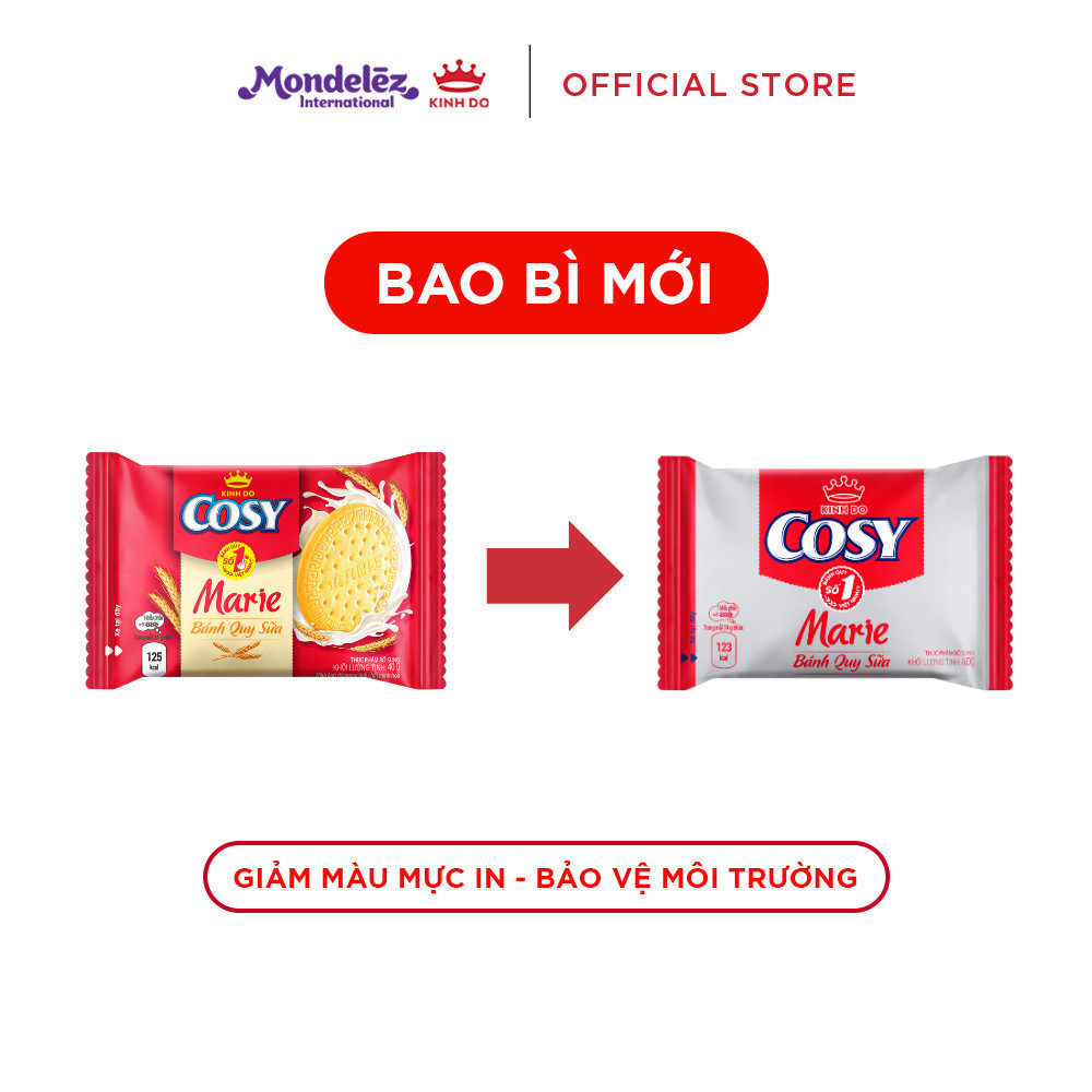Ảnh Bánh Quy Sữa Cosy Marie, Combo 3 Gói x 120G 2