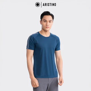 Áo thun nam tay ngắn Aristino Cotton slim fit ATS023S3