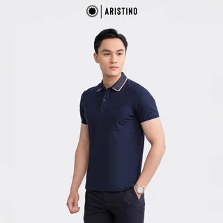 ARISTINO Áo polo ngắn tay 4 màu trẻ trung lịch sử, chất cotton organic mềm mát, thoáng khí - APS037S3