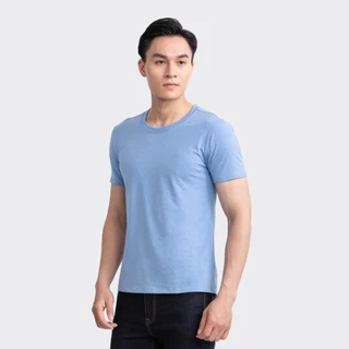 Áo T-shirt nam ngắn tay INSIDEMEN hiệu ứng màu Melange độc đáo ITSR11