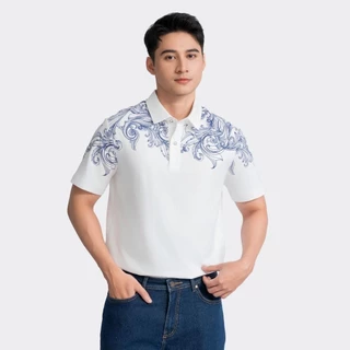 Insidemen- Áo Polo Ngắn Tay Nam Dáng Suông Nhẹ Chất Liệu Cotton Thoáng Mát Thoải Mái IPS093AZ