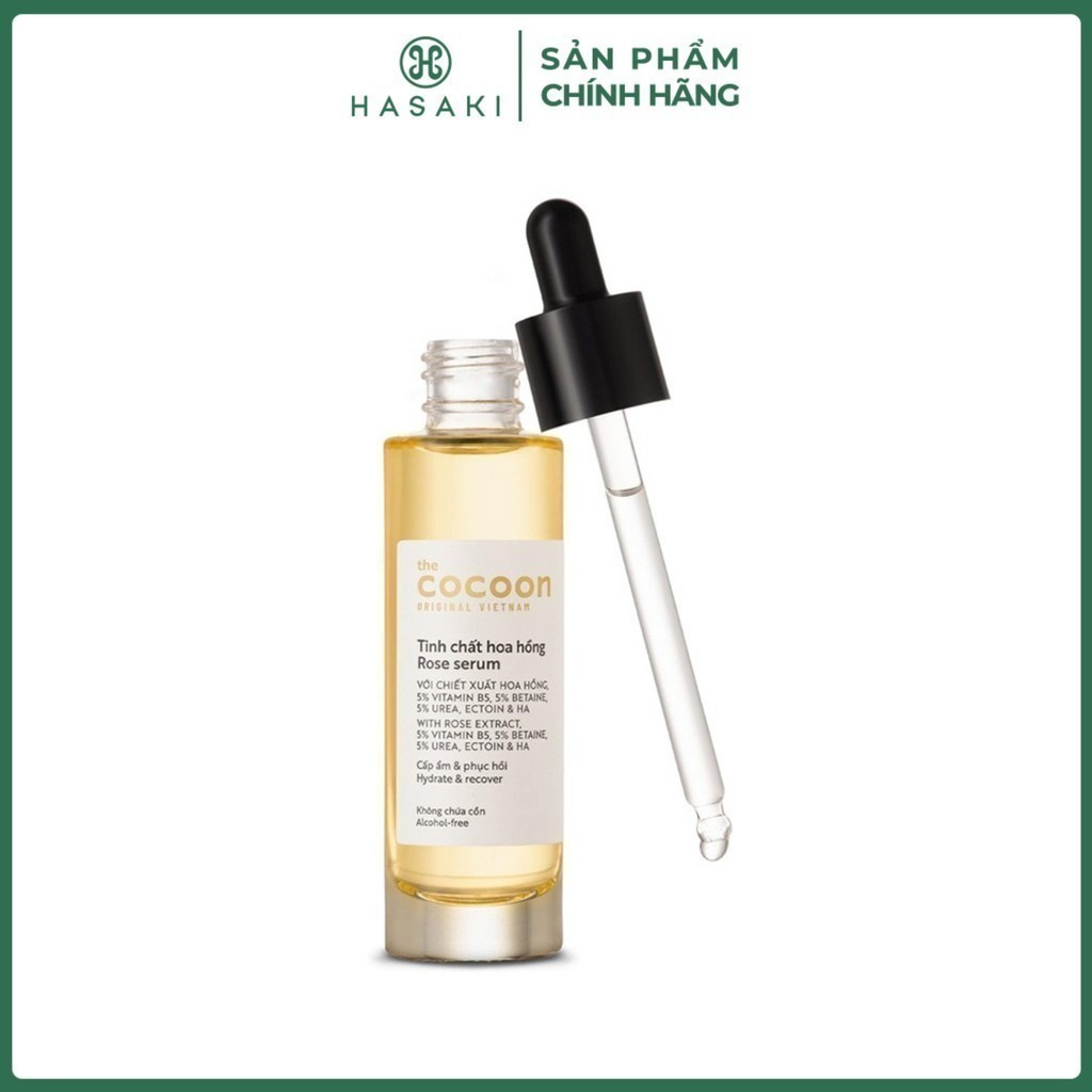 Tinh Chất Cocoon Cấp Nước & Cấp Ẩm Sâu Từ Hoa Hồng 30ml