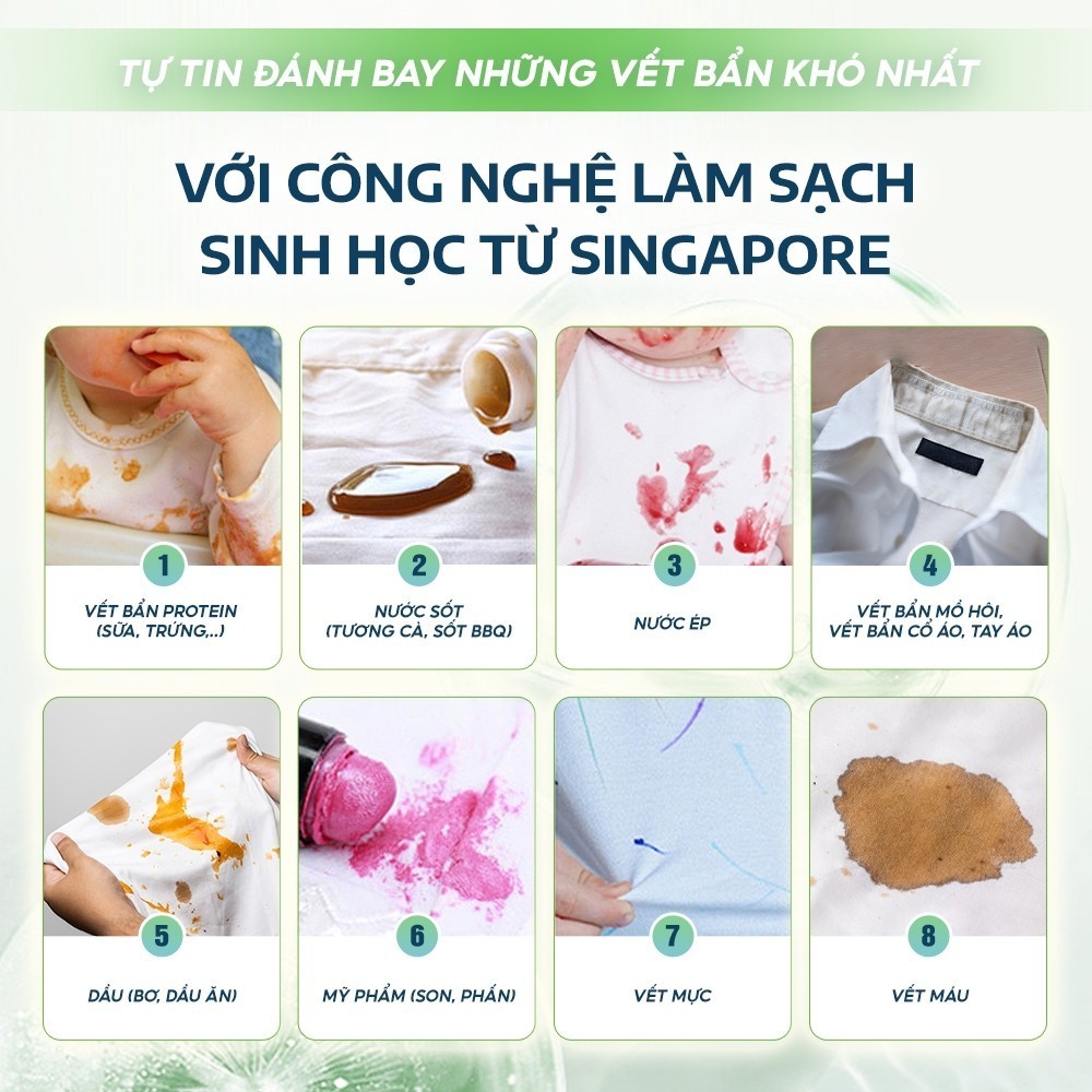 Ảnh Bột giặt đồ lót sinh học chuyên dụng Pristal làm mềm vải, túi 2.3kg bột giặt quần áo an toàn cho da em bé 3