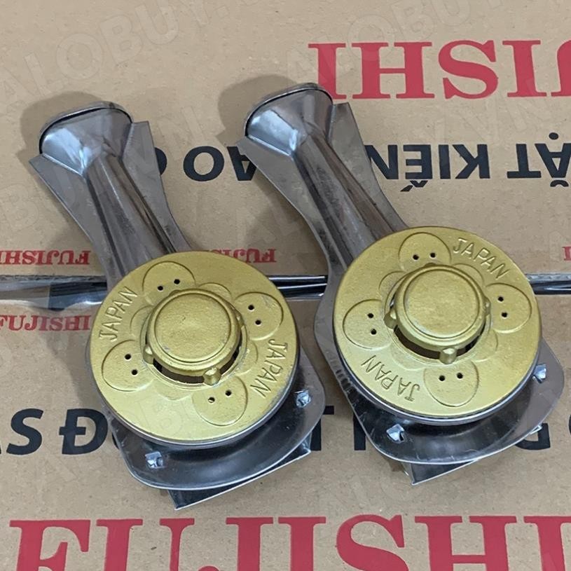 BỘ ỐNG ĐIẾU INOX MÂM NHÔM CHIA LỬA BẾP GAS ĐÔI SHB201MT