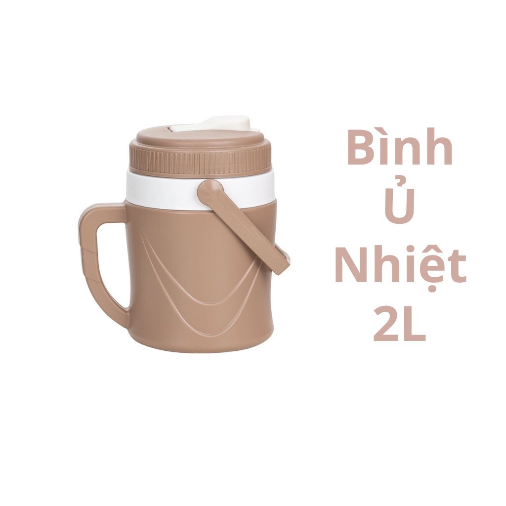 Bình đá 3l, Bình ủ trà 3 lít Việt Nhật , Bình ủ nhiệt 2L VIỆT NHẬT AMIZIN