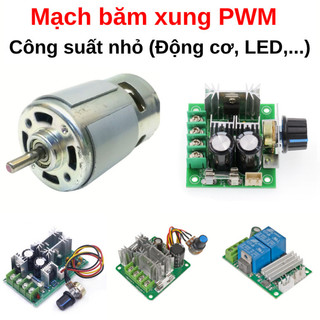 Mạch băm xung PWM 2A/5A/10A - Điều tốc động cơ, điều chỉnh độ sáng đèn LED