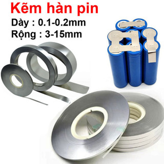 [Bán sỉ combo] (10M) Kẽm đơn hàn cell pin mạ Niken