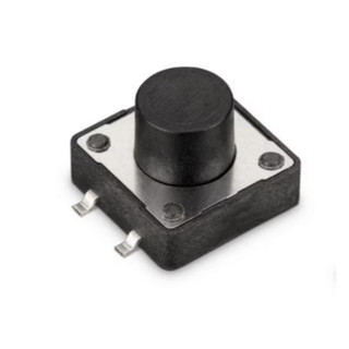 [Bán sỉ combo] (20 cái) Nút nhấn 12x12mm 4 chân dán cao 4.3 - 12mm