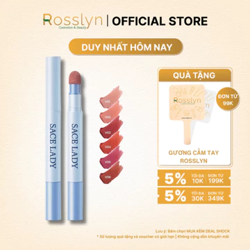 Son Kem Lì SACE LADY Air Cushion Lip & Cheek Cream 1,7g Mềm Mịn Như Nhung Giúp Làm Màu Lì Siêu Mịn Lâu Trôi