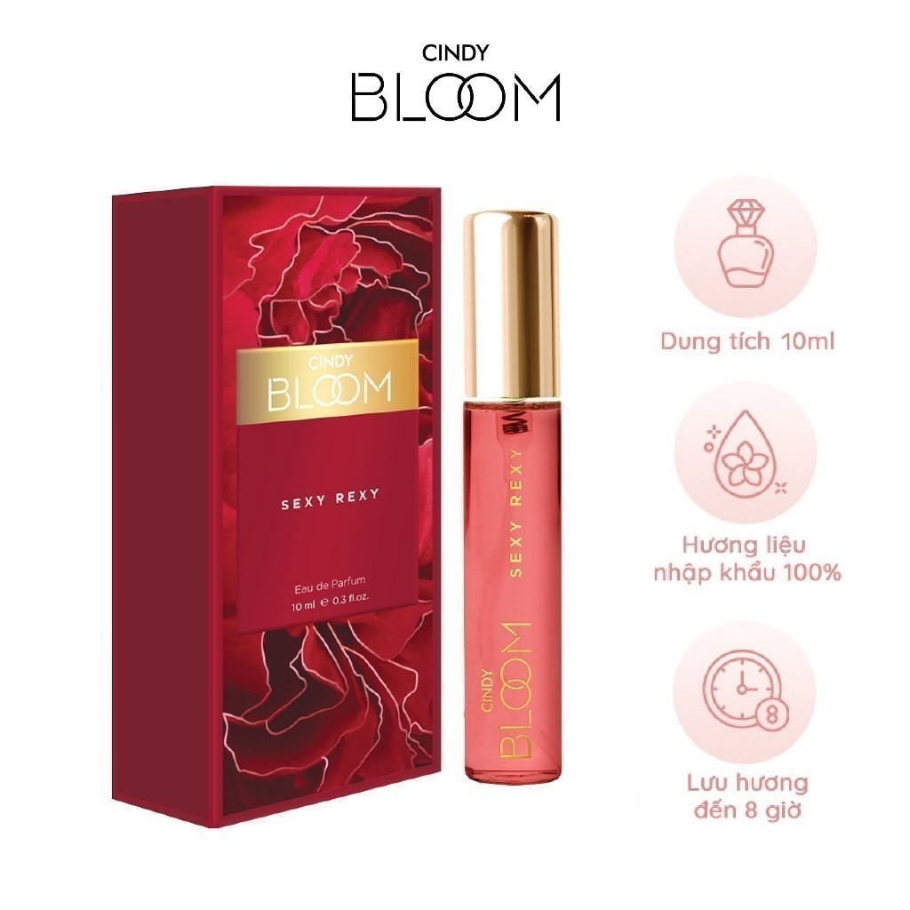 Ảnh Nước hoa nữ Cindy Bloom Sexy Rexy Hương Gợi Cảm Nóng Bỏng 10ml 3