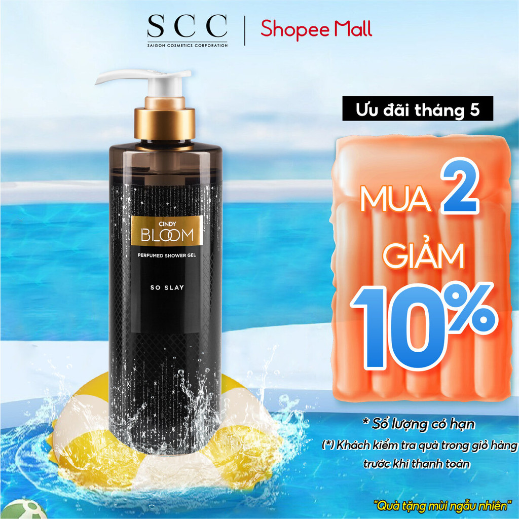 Ảnh Sữa tắm nước hoa Cindy Bloom So Slay hương cuốn hút, thanh lịch 640g 1