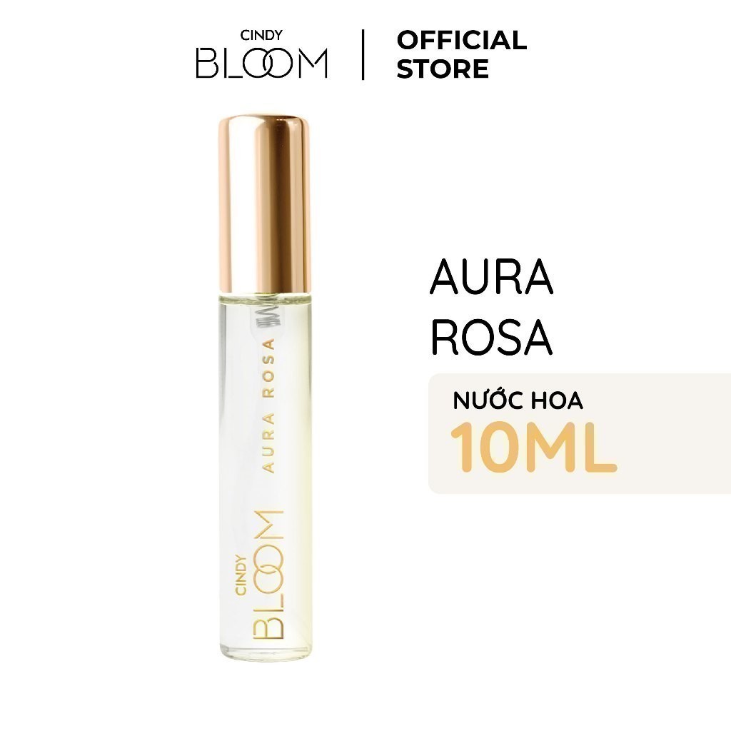 Ảnh Nước hoa nữ Cindy Bloom Aura Rosa Hương Kiêu Sa Sang Trọng 10ml 1