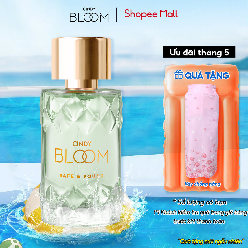 Ảnh Nước hoa nữ Cindy Bloom Safe & Sound Hương Thanh Thuần Trong Trẻo 50ml 1