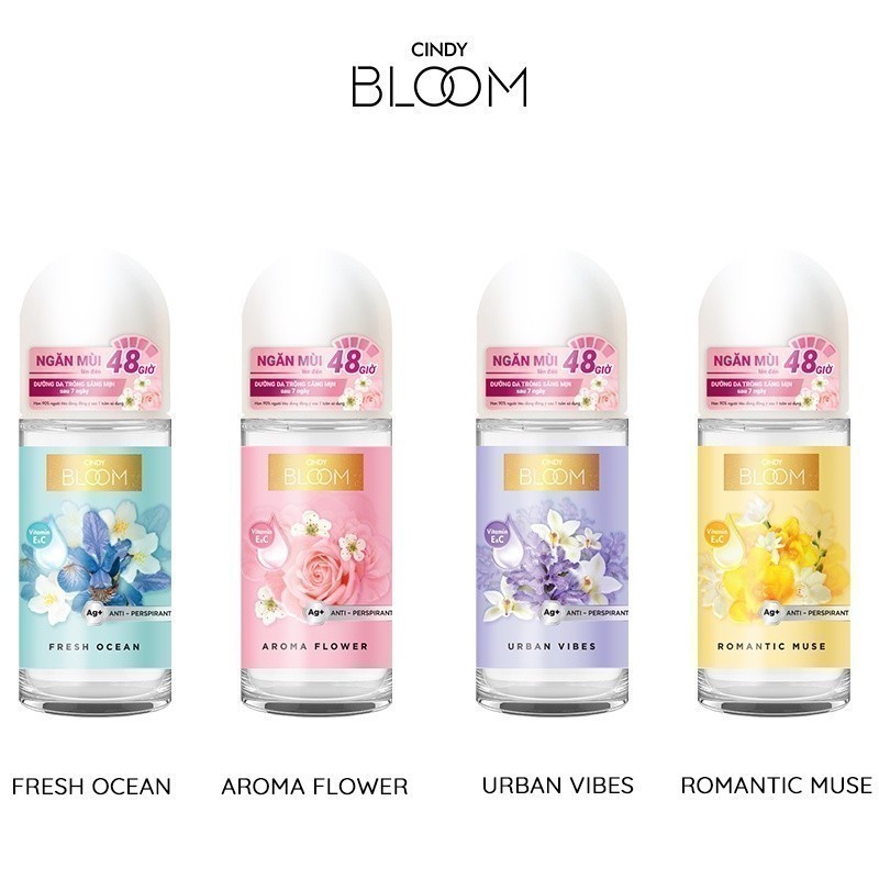 Ảnh Lăn khử mùi Cindy Bloom hương nước hoa dành nữ 50ml 1