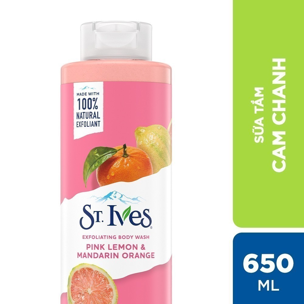 Ảnh [Flashsale] Sữa tắm dưỡng da body St.ives 650ml (Tùy chọn mùi) 3