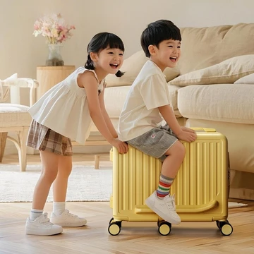 Vali du lịch đẹp Vali kéo ngồi được đẩy được vali lên máy bay chắc chắn, vali du lịch bền Valy kéo 360 độ