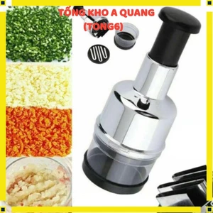 Dụng Cụ Ép Hành Tỏi Gọn Nhẹ Cho Mọi Nhà,Dập Tỏi Bằng Tay Cán Đen Sang Trọng - DỤNG CỤ DẬP TỎI BẰNG TAY INOX CAO CẤP