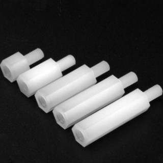 [Bán sỉ combo] (50 cái) Trụ nhựa trắng Đực - Cái M3