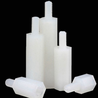 [Bán sỉ combo] (50 cái) Trụ nhựa trắng Đực - Cái M3