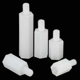 [Bán sỉ combo] (50 cái) Trụ nhựa trắng Đực - Cái M3