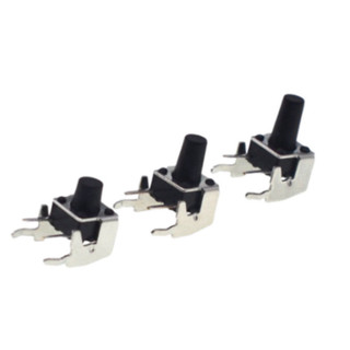 [Bán sỉ combo] (50 cái) Nút nhấn 6x6mm 2 chân cắm chỉnh ngang cao 4.3 - 15mm